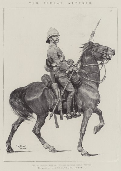 The Soudan Advance by Richard Caton Woodville junior